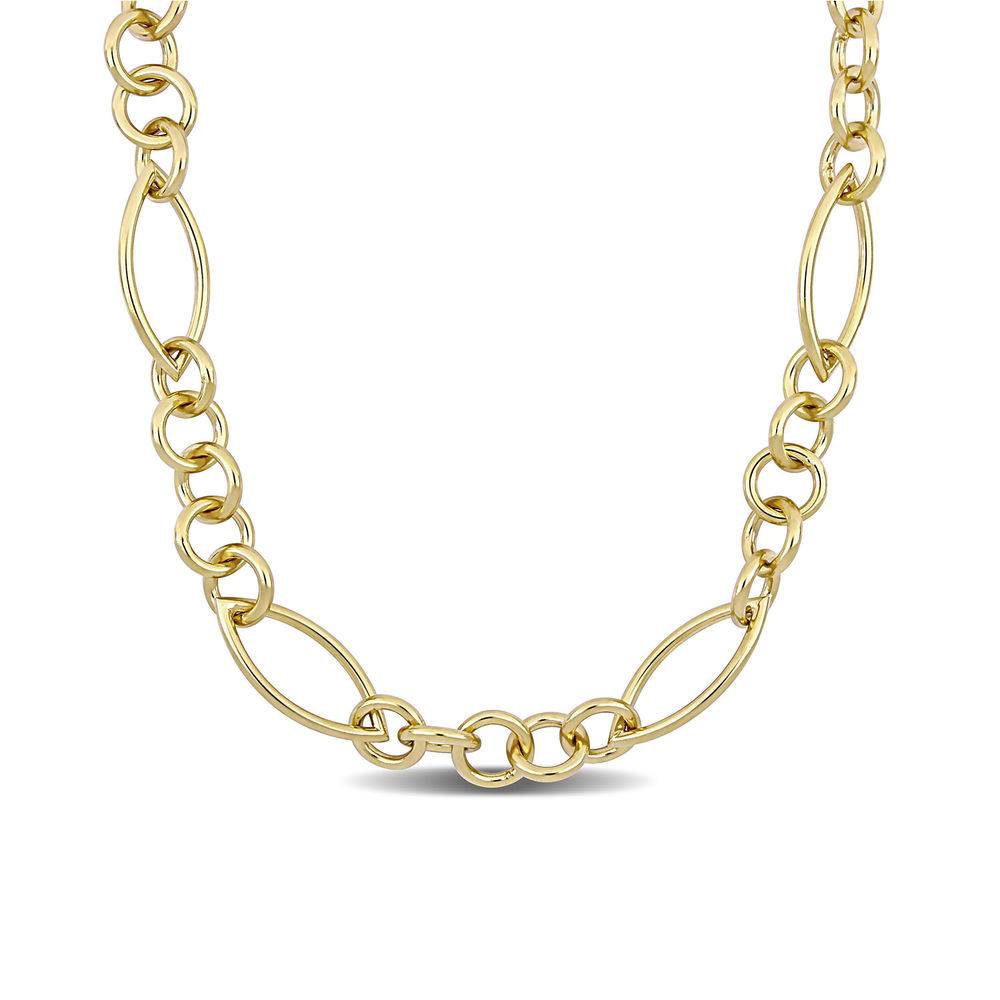 Reyna Link Chain Necklace - Gold Plating-1 product photo